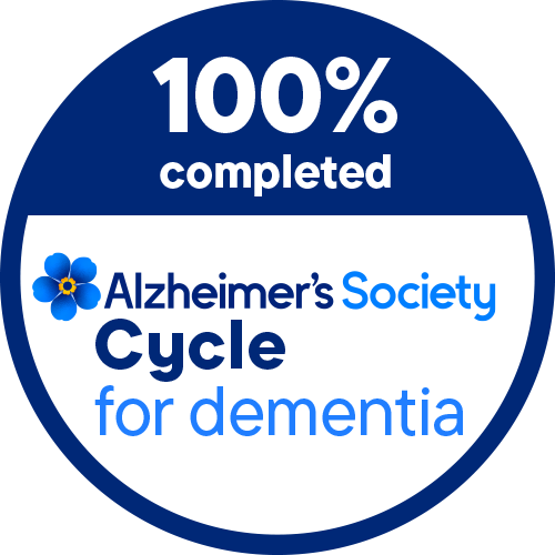 Alzheimer's Society - Cycle for Dementia