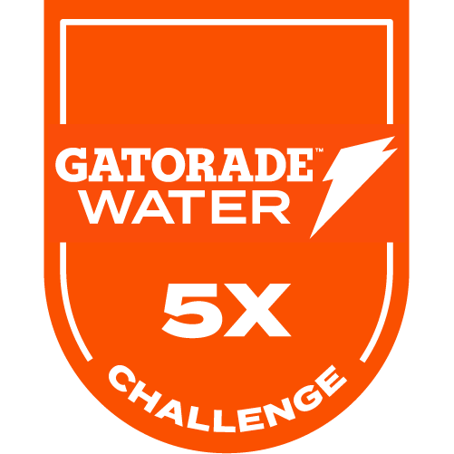 Gatorade Water 5x Challenge