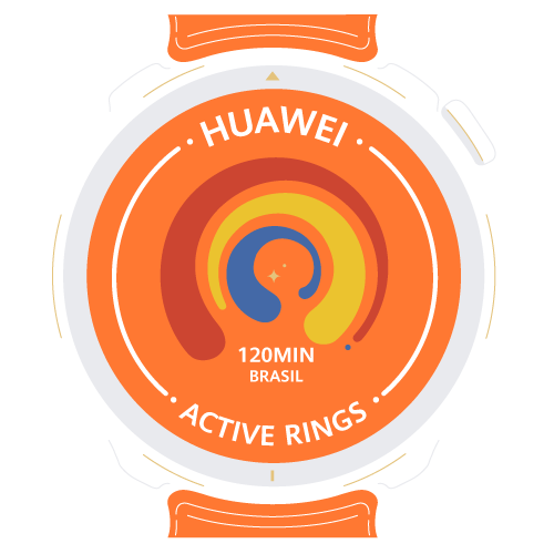 With HUAWEI Watch! 120 minutes of rhythm!
