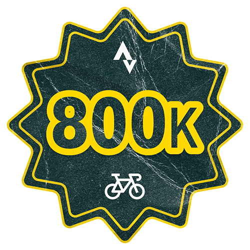 February Ride 800K Challenge
